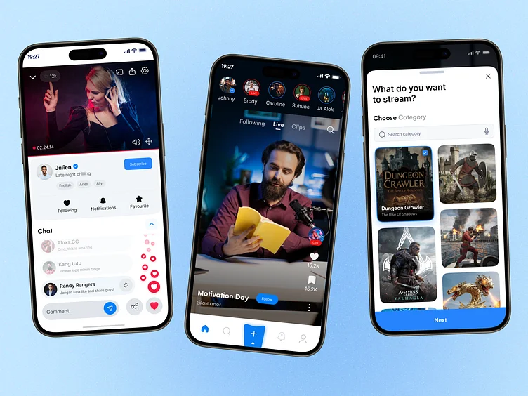 彩月七绪APP界面预览